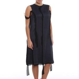 Maison Martin Margiela Black Asymmetrical Dress
